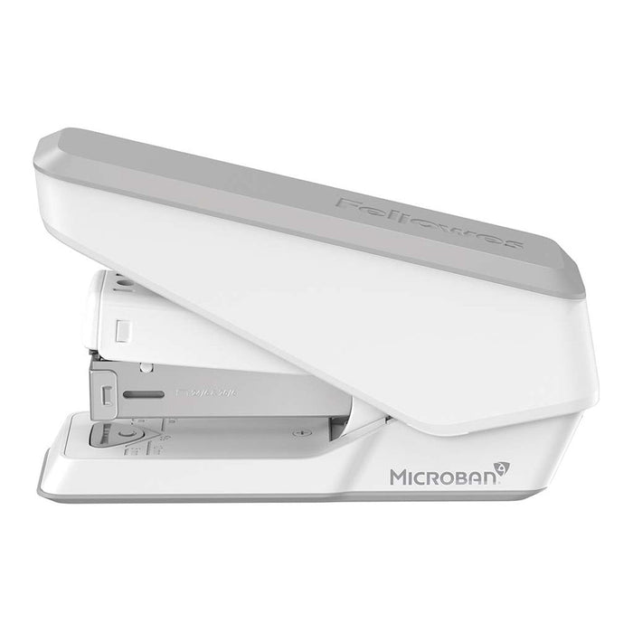 Fellowes LX840 EasyPress Half Strip Stapler, White FPF5011701