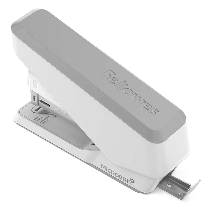 Fellowes LX840 EasyPress Half Strip Stapler, White FPF5011701