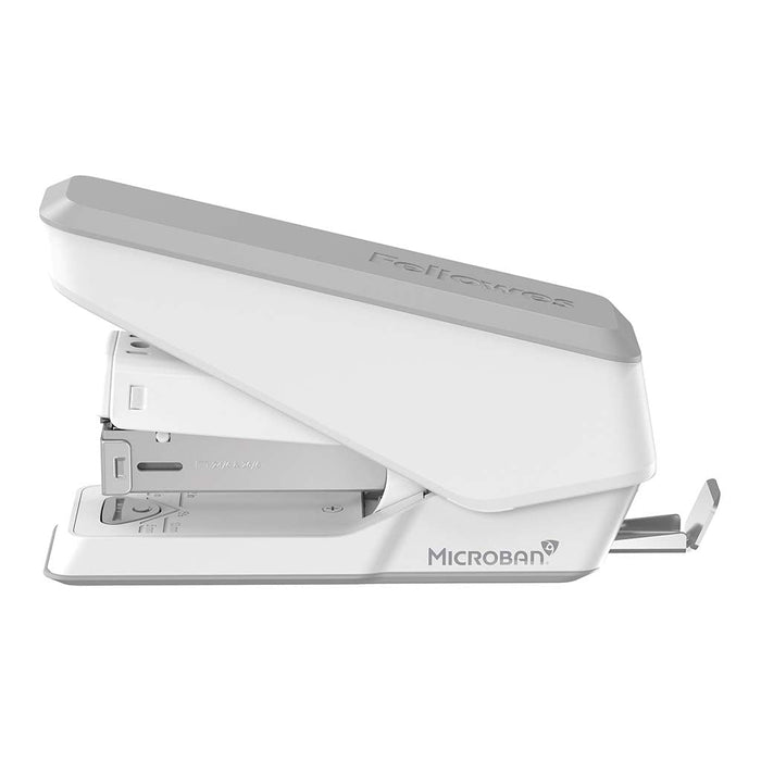 Fellowes LX840 EasyPress Half Strip Stapler, White FPF5011701