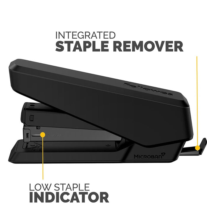 Fellowes LX850 EasyPress Full Strip Stapler, Black FPF100115290