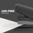 Fellowes LX870 EasyPress Full Strip Flat Clinch 40 Sheets Stapler, Black FPF100119530