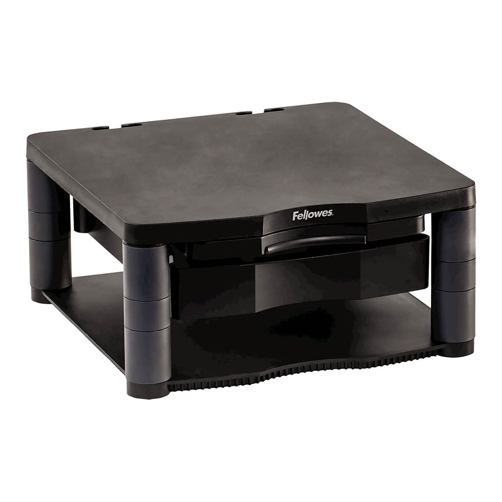 Fellowes Monitor Riser Plus Graphite | Fellowes — Discount Office