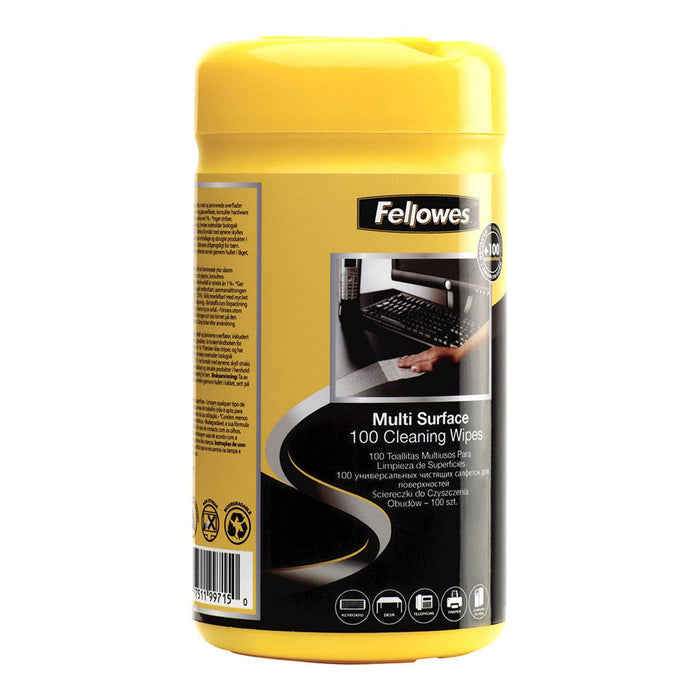 Fellowes Multi Surface Cleaning Wipes FPF9971518