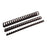 Fellowes Plastic Binding Coils 10mm Black, Pack of 100 FPF100093153
