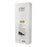 Fellowes Plastic Binding Coils 10mm White, Pack of 100 FPF5345805