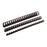 Fellowes Plastic Binding Coils 8mm Black, Pack of 25 FPF5330702
