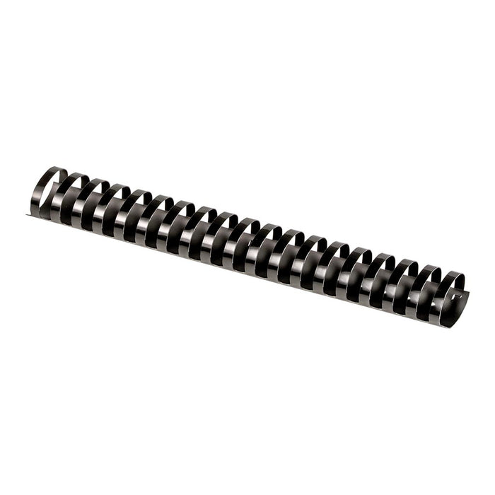Fellowes Plastic Binding Coils Oval 38mm Black, Pack of 50 FPF5349702