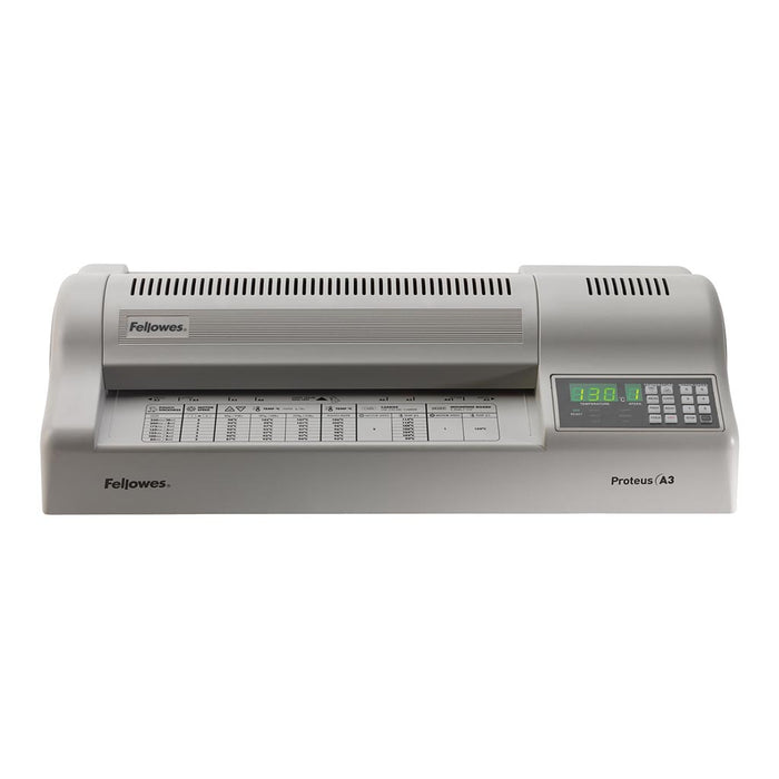 Fellowes Proteus 6 Roller A3 Laminator, Laminates 80 to 250 micron Pouch FPF5709301