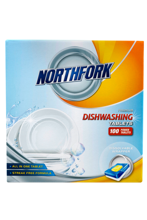 Northfork Dishwasher Tablets 100's Pack