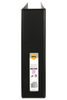 Marbig Overlay Insert Cover A4 Ring Binder 4/50 - Black