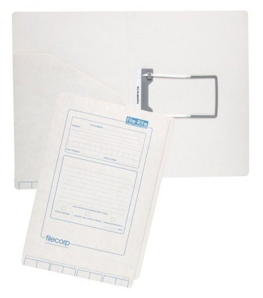 Filecorp File-Rite 15mm Left Hand Pocket Lateral File + 3 Part Clip (20023PT) x 100 NM22FCH20023PT