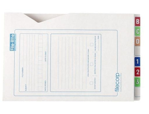 File Rite Filecorp File-Rite Top Opening Envelope 40mm File (2014) x 100 ...