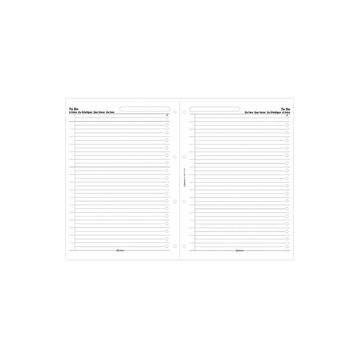 Filofax A4 To Do Pad Refill CXF294073
