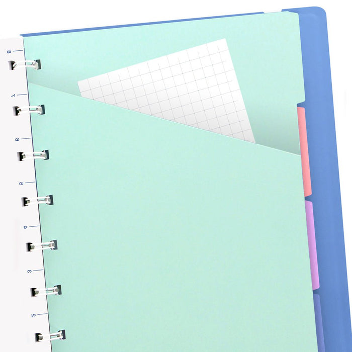 Filofax A5 Classic Pastel Notebook Vista Blue CXF115051