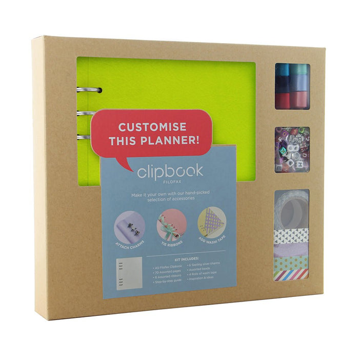 Filofax A5 Clipbook Creative Kit Pear CXF145035