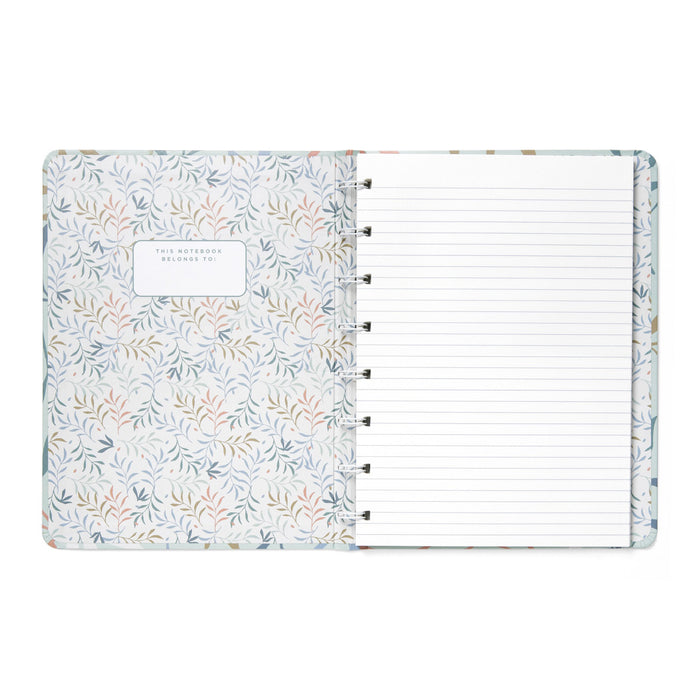 Filofax A5 Notebook, Botanical Mint (148mm x 210mm) CXF179519
