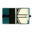 Filofax A5 Organiser Original Leather, Aqua (148mm x 210mm) CXF022383