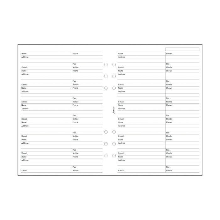 Filofax A5 Portable Hole Punch CXF340119