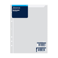 Filofax A5 Translucent Envelope Pocket Top Opening CXF343612