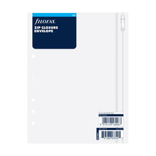 Filofax A5 Translucent Zip Lock Envelope Wallet Opening CXF343618