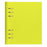 Filofax Clipbook A5 Notebook, Saffiano Fluoro Yellow CXF145009