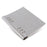 Filofax Clipbook A5 Notebook, Saffiano Silver CXF145004