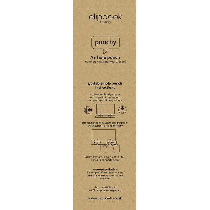 Filofax Clipbook A5 Notes Square Refill CXF345006