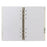 Filofax Clipbook Personal Notebook, Marble CXF143001