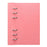 Filofax Clipbook Personal Notebook, Rose CXF023632