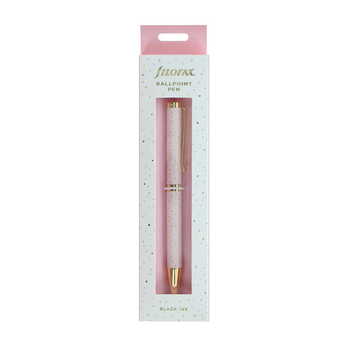 Filofax Confetti Ballpoint Pen Rose Quartz CXF132707