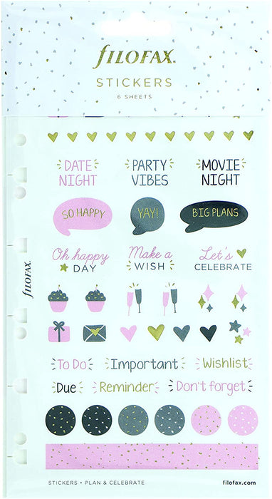 Filofax Confetti Stickers Pack CXF132701