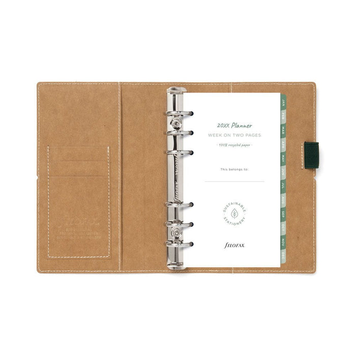 Filofax Eco Essential 19.5cm x 15cm Personal Organiser Ebony CXF022683