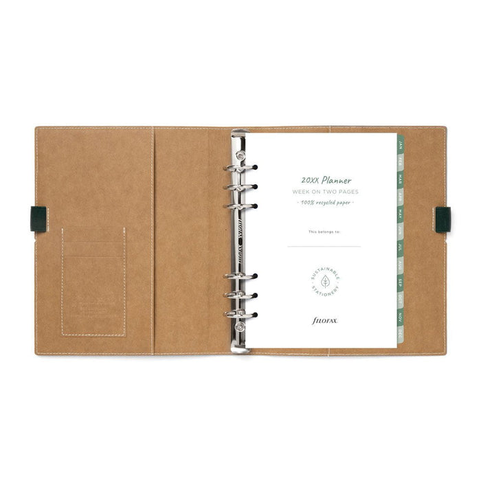 Filofax Eco Essential A5 Organiser, Dark Walnut CXF022681