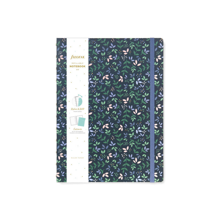 Filofax Garden A4 Notebook Dusk CXF179535