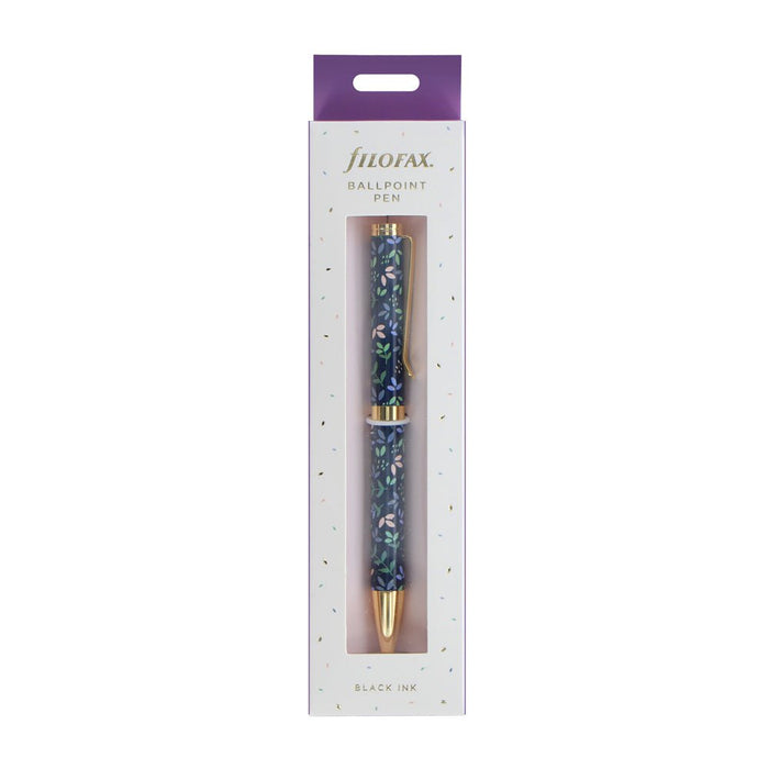 Filofax Garden Ballpoint Pen Navy CXF132746