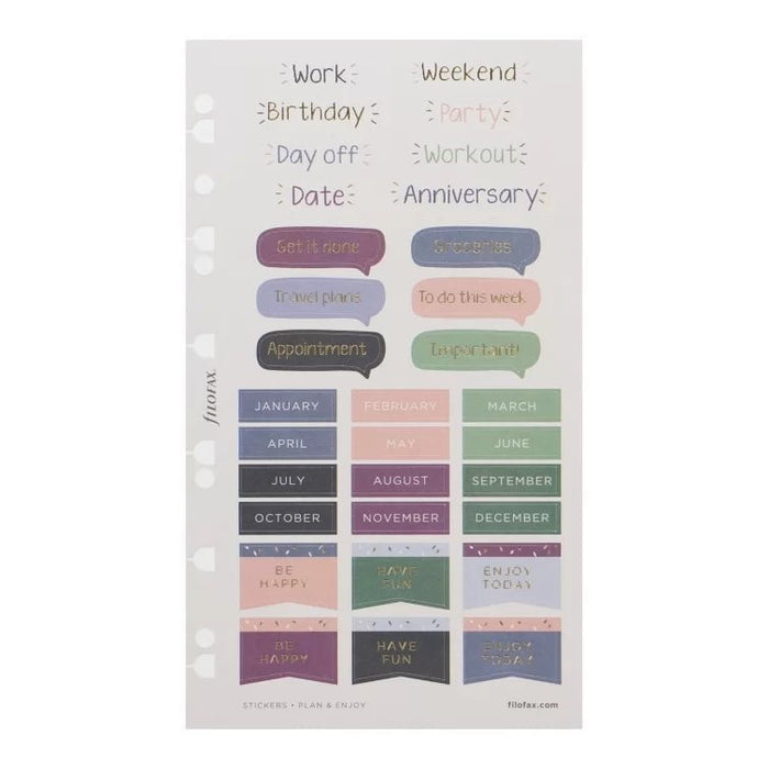 Filofax Garden Stickers Pack CXF132741