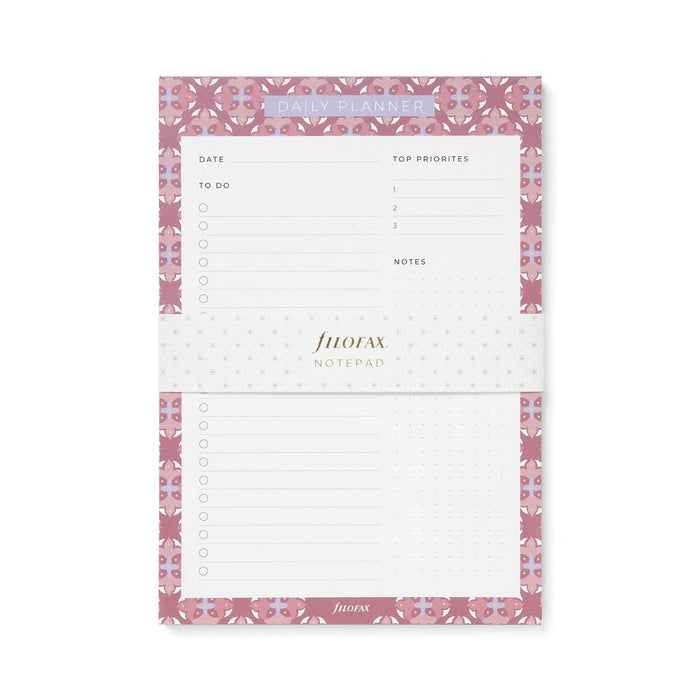 Filofax Mediterranean Daily Planner Notepad (with magnet) CXF132896