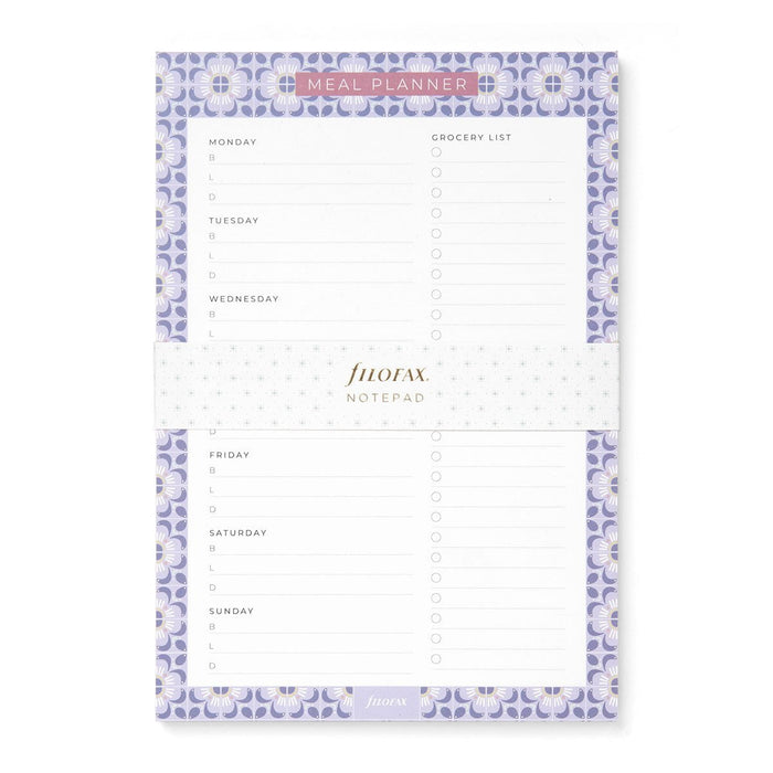 Filofax Mediterranean Meal Planner Notepad (with magnet) CXF132894