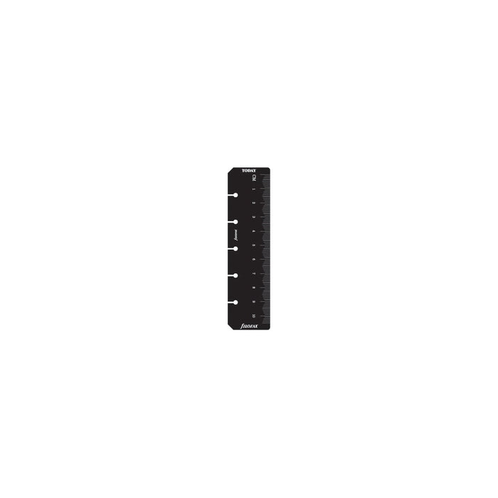 Filofax Mini Ruler/Page Marker Black CXF513609