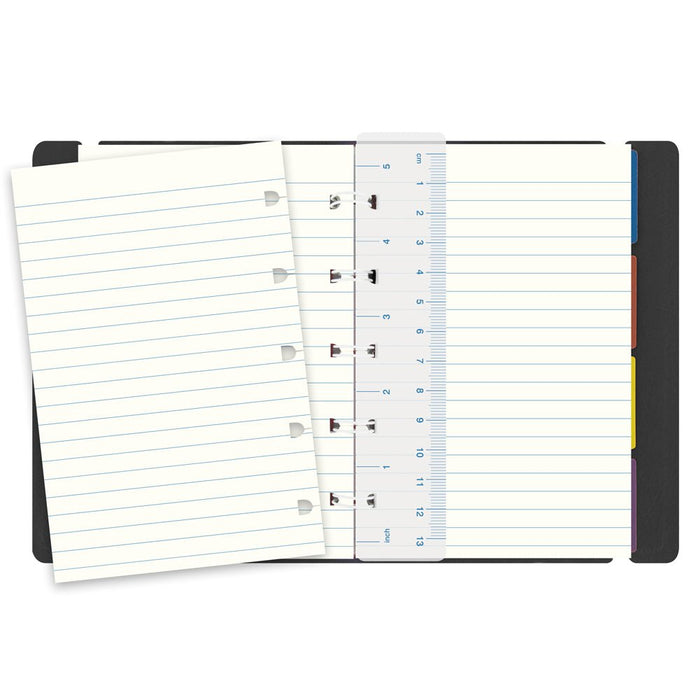 Filofax Notebook Pocket Black Lined CXF115001