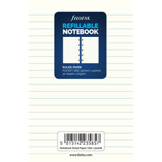 Filofax Notebook Pocket Notes Ruled Refill CXF122008
