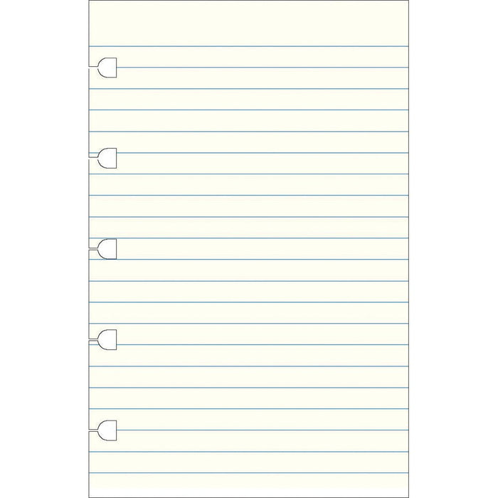 Filofax Notebook Pocket Notes Ruled Refill CXF122008