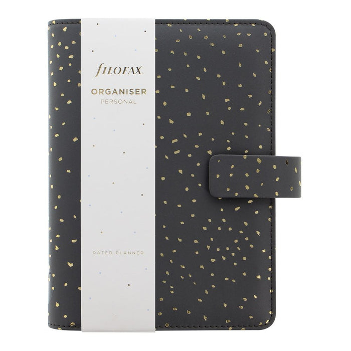 Filofax Organiser Confetti Personal Charcoal CXF028722