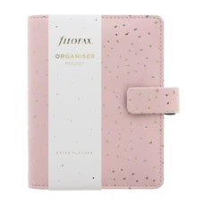 Filofax Organiser Confetti Pocket, Rose Quartz, 127mm x 145mm x 35mm CXF028725