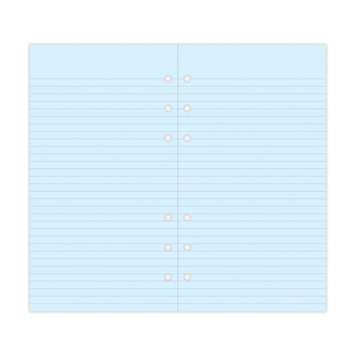 Filofax Personal Blue Lined Notepad Refill CXF133001