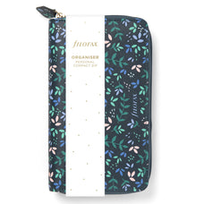 Filofax Personal Compact Organiser, Zip Closure, Garden, 171mm x 9mm CX1002037