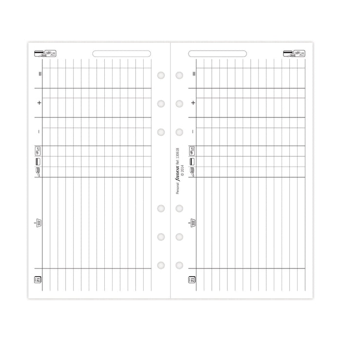 Filofax Personal Finances Refill CXF130618