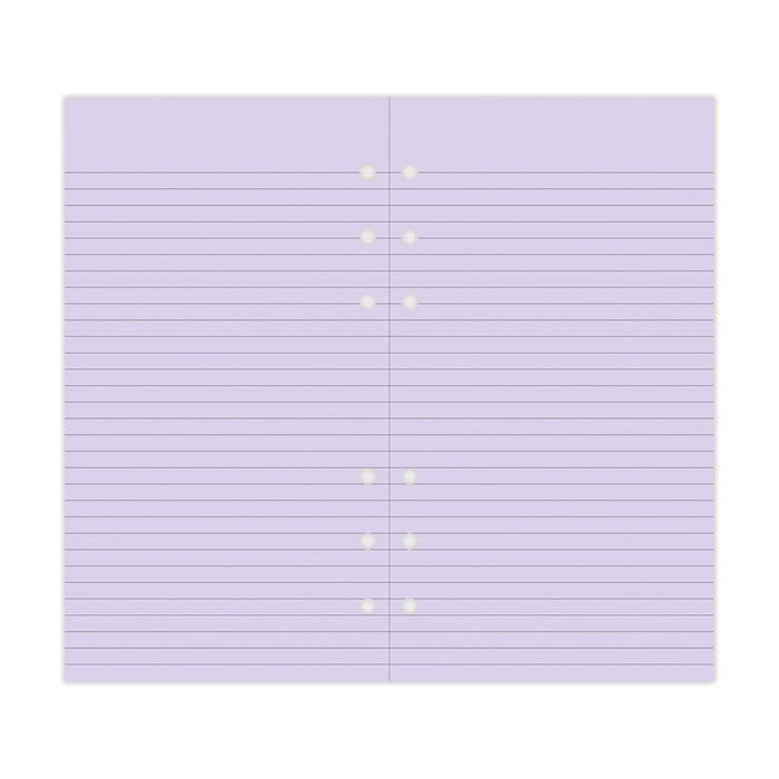 Filofax Personal Lavender Lined Notepad Refill CXF133015