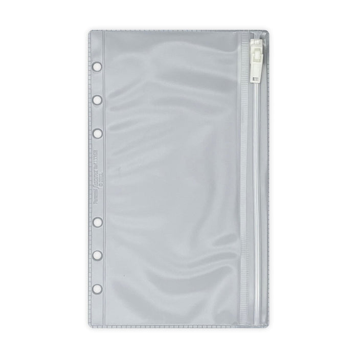 Filofax Personal Translucent Zip Lock Envelope Wallet Opening CXF133618
