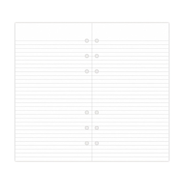 Filofax Personal White Lined Notepad Refill - 30 Sheets CXF133008